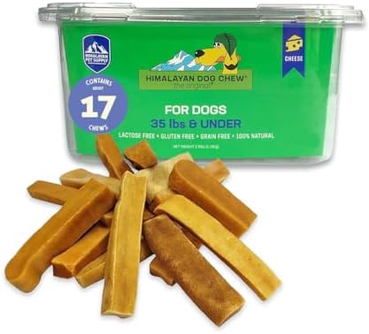 Himalayan Dog Chew, The Original Yak Cheese Dog Chews, 16+ Medium Yak Chews