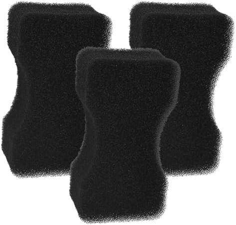 JCZ Horse Sponges for Bathing & Washing, 2.16 inch Thick - 3 Pcs