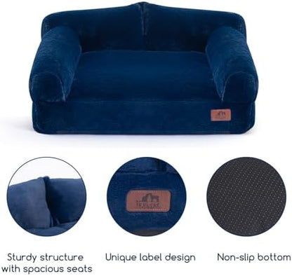 Hollypet Medium Dog Large Cat Bed Puppy Couch Beds for Pets up to 35 lbs