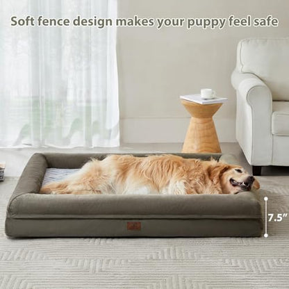 WNPETHOME Giant Dog Bed Orthopedic for Senior Dog Bed Comfy Sleeping