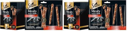 Sheba Meaty Tender Sticks Chicken Cat Treats, Chicken Flavor, Cat Snacks, 0.14 oz., 5 Count (Pack of 20)