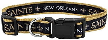 New & Improved Pets First NFL Licensed PET Collar- Heavy-Duty, Strong, and Durable New Dog Collar. Available in 32 Football Teams and 4 Sizes