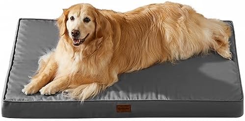 BFPETHOME Outdoor Waterproof Dog Bed for Large Dogs, Washable Cover, 54"