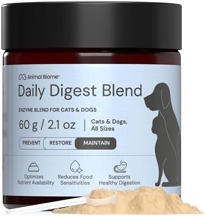 Animal Biome Dog & Cat Digestive Enzymes w/S Boulardii & Slippery Elm 60g