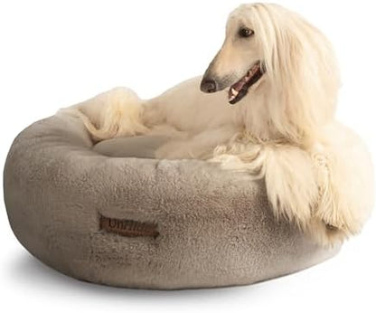 UnHide Floof Pet Bed, Extra Soft Dog Bed with Removable Faux Fur Cover