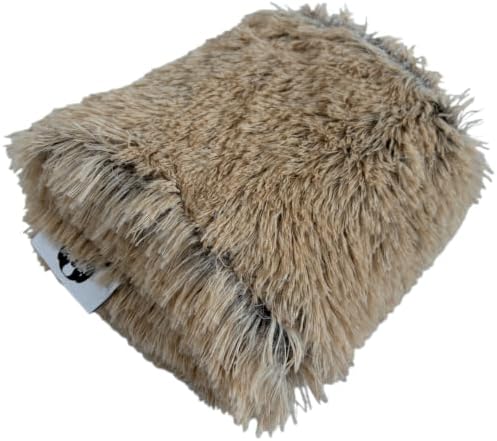 PJYuCien Lightweight and Portable Soft Puppy Blanket, 24"x32", Beige