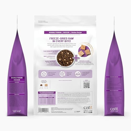 Catit Recipes Double Fusion Indoor Cat Food - 4 lb