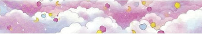 allydrew Washi Masking Tape, 15mm x 5M, Pink Clouds