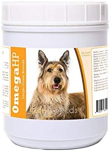 Healthy Breeds Berger Picard Omega HP Fatty Acid Skin and Coat Support Soft Chews 90 Count