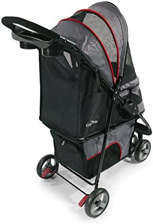 Gen7Pets Regal Plus Dog Stroller - Gray Shadow Pet Stroller