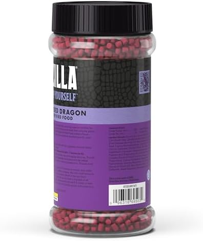 Zilla Bearded Dragon Extruded Food Pellets 6.5 Ounces (Pack of 2)