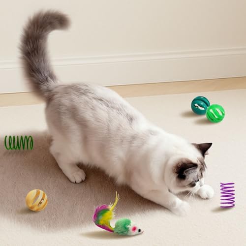 Cat Toys for Indoor Cats, 36 Pack Interactive Cat Toy Set