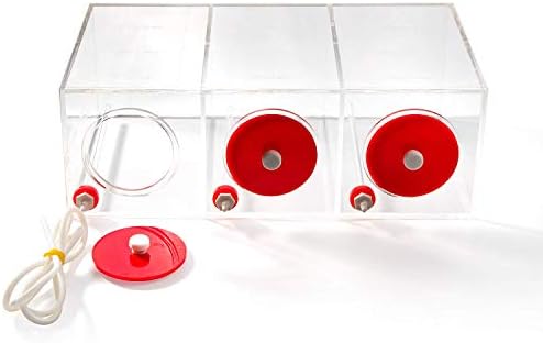 Aquarium Choice Acryli Made Liquid Storage Bucket Doing Pump Reservoir Container (12.5 * 4.25 * 6.5 Inch;4500ml(Red))