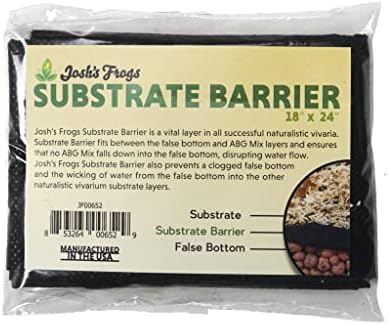 Josh's Frogs Terrarium Substrate Barrier (24"x18")