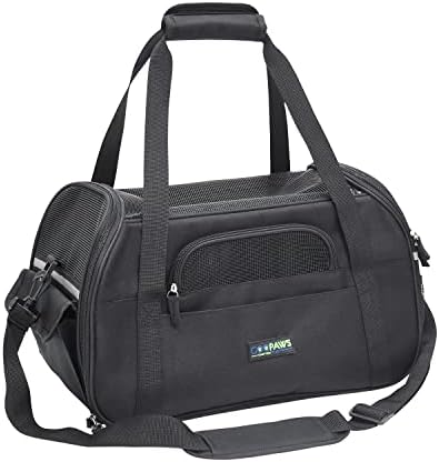 JESPET Soft-Sided Airline-Approved Dog & Cat Carrier Travel Bag