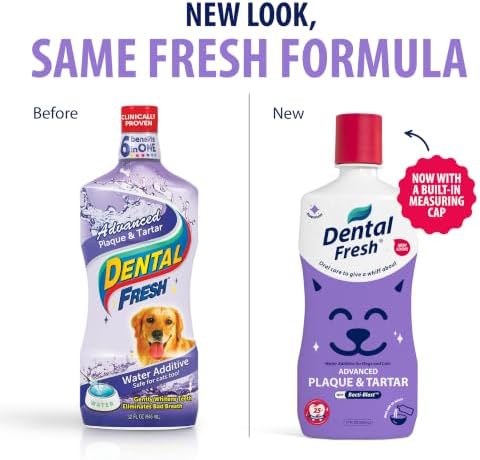 Dental Fresh Advanced Plaque & Tartar Water Additive 64 oz