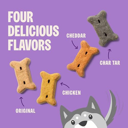 Wellness Old Mother Hubbard Classic Original Mix Dog Biscuits, Natural Training Treats, 4 Flavors, Small Size, 20 oz Bag