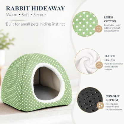 Rabbit Hideout Large Bunny Bed Washable Rabbit House