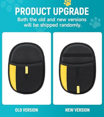 Pet Hair Removal Glove for Dogs & Cats - Upgraded Reusable Electrostatic Pet Hair Glove, Pet Hair Remover Tool for Laundry, Couch, Carpet & Car Seat, Gentle Grooming Mitt