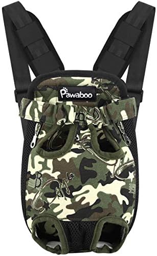 Pawaboo Pet Front Carrier Backpack for Small Medium Dogs