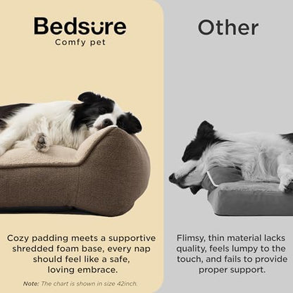 Bedsure SupportMax™ Extra Thick Orthopedic XL Dog Bed for Extra Large Dogs