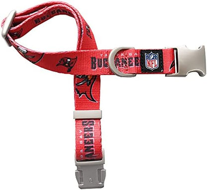 Littlearth NFL Detroit Lions Pet Premium Collar, Team Color, Small
