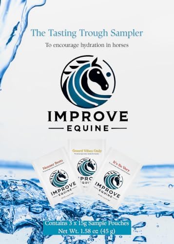 Hydration Mixes - Horse Water Buffet Variety Samplers - No Sugar, Salt, Electrolytes or Copper Added - Use As A Palatability Aid, Enrichment, Treats (Tasting Trough Sampler)