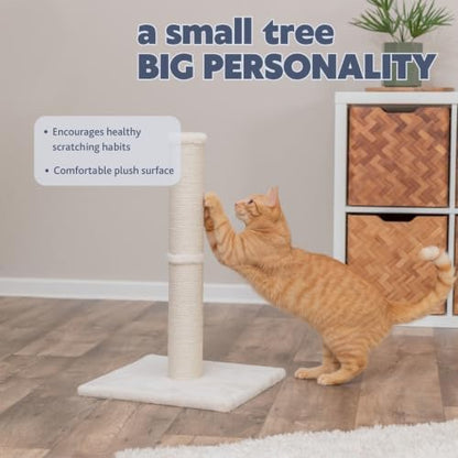 TRIXIE Parla 24.4-in Jute Cat Scratching Post, Beige