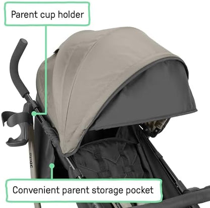 Ingenuity 3Dlite Jewel Convenience Stroller – Lightweight Folding Stroller with Car Seat Compatibility, Extra-Large Canopy & Storage