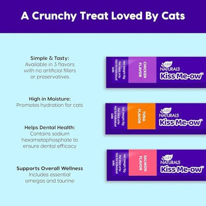 ARK NATURALS Kiss Me-Ow Lickable Cat Dental Treats Variety Packs (2 Pack)