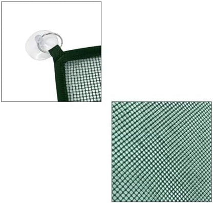2 Pcs Bearded Dragon Lizard Hammock, Geckos Hammock, Breathable Mesh Reptile Hammock, Suitable for Iguanas, Anoles, Geckos, Snakes, Chameleon（Green）