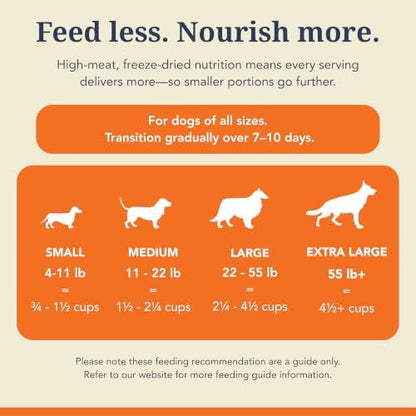 K9 Natural - Freeze Dried High Protein Grain-Free Dog Food Or Topper