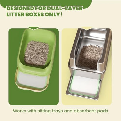 Zeolite Cat Litter Pellets, Dust Free, 19 lbs – for Dual-Layer Boxes Only