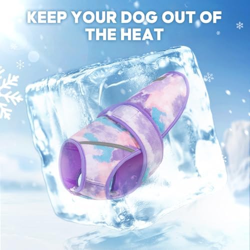 KYEESE Dog Cooling Vest Evaporative Dog Cooler Jacket for Summer Outdoor