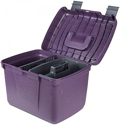 HORZE Smart Grooming Box for Horses, Removable Tray, Non-Slip Step Stool