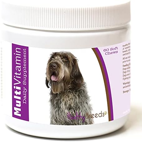 Healthy Breeds Wirehaired Pointing Griffon Multi-Vitamin Soft Chews 60 Count (1127-wgri-001)