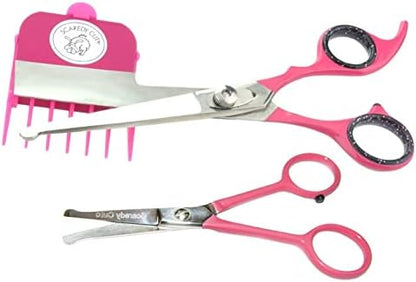 Silent Clipper with Tiny Trim Scissor Package, Pink