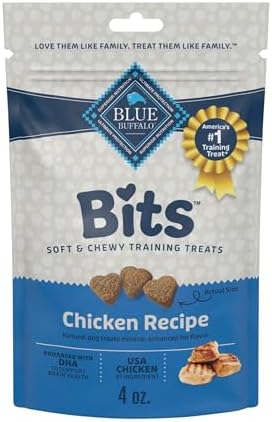 Blue Buffalo Bits Chicken Training Treats, 4 oz
