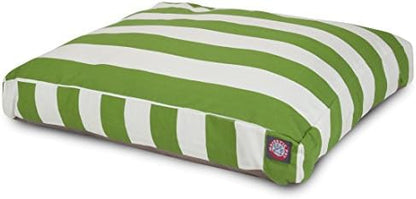 Majestic Pet Rectangular Dog Bed, Large, 44x36x5 in, Washable, Sage Green