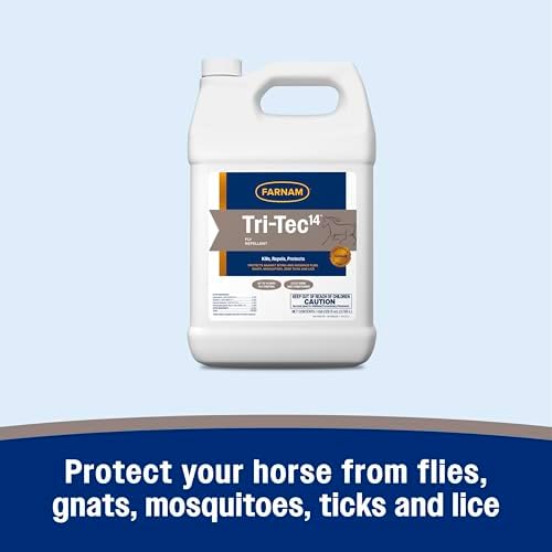 Farnam Tri-Tec 14 Fly Spray for Horses, Protects for Up to 14 Days, 128 oz