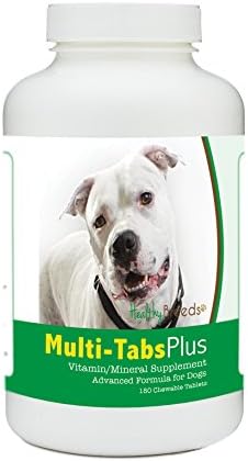 Healthy Breeds Pit Bull Multi-Tabs Plus Chewable Tablets 180 Count