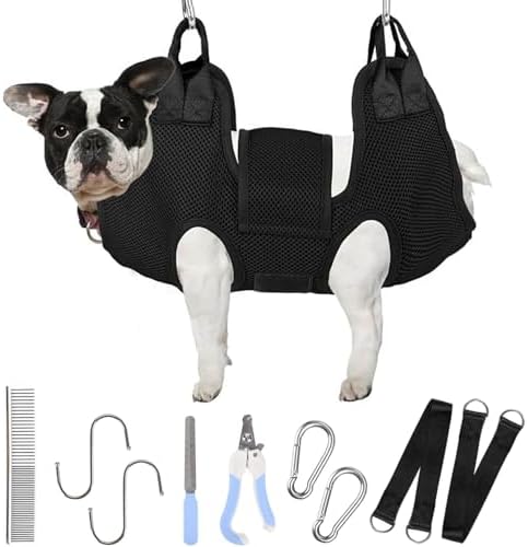 PatiencET Dog Grooming Hammock Kit