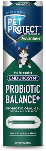 Pet Protect Cat Probiotic Balance+ Oral Gel, Chicken & Fish Flavor, 15g