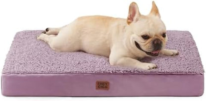 EHEYCIGA Orthopedic Dog Bed Medium with Removable Washable Cover, 30x20