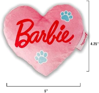 Megatoys Barbie Plush Car Pet Bed- Themed Plush Pink Pet Bed for Dogs and Cats – Soft and Cozy Pet Bed with Barbie Pillow and Car Design