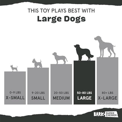 BarkBox Corn to Run Dog Toy - Toy for Large Dogs