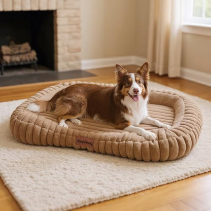 Orthopedic Dog Bed, Washable Soft Furry Dog Beds Extra Large Dog