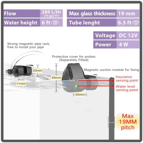 Auto Top Off - Triple Safety, Vacuum-Sealed & Strong Magnet Mount