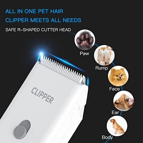 Dog Cat Home Hair Waterproof Clipper Portable Pet Shaver