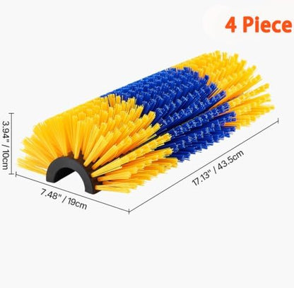 2/4PCS Livestock Massage Brush, Horse Cow Goat Pet GroomingTools